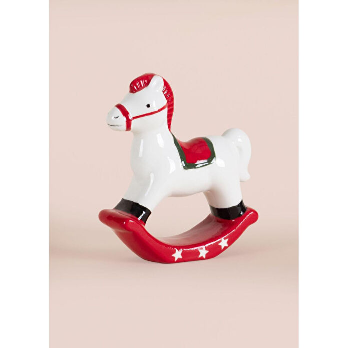 The Mia Dekoratif Figür At 13x4x15 Cm