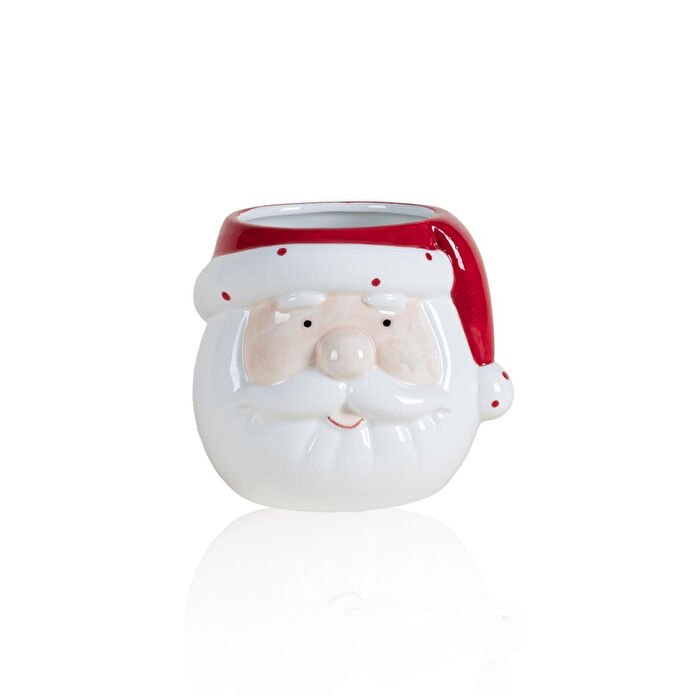 The Mia Yılbaşı Kurabiye Kavanozu Kase 12x11x11 Cm