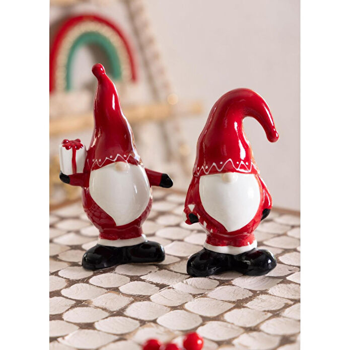 The Mia Dekoratif Yılbaşı Süsü Şans Cücesi 7x6x14 Cm