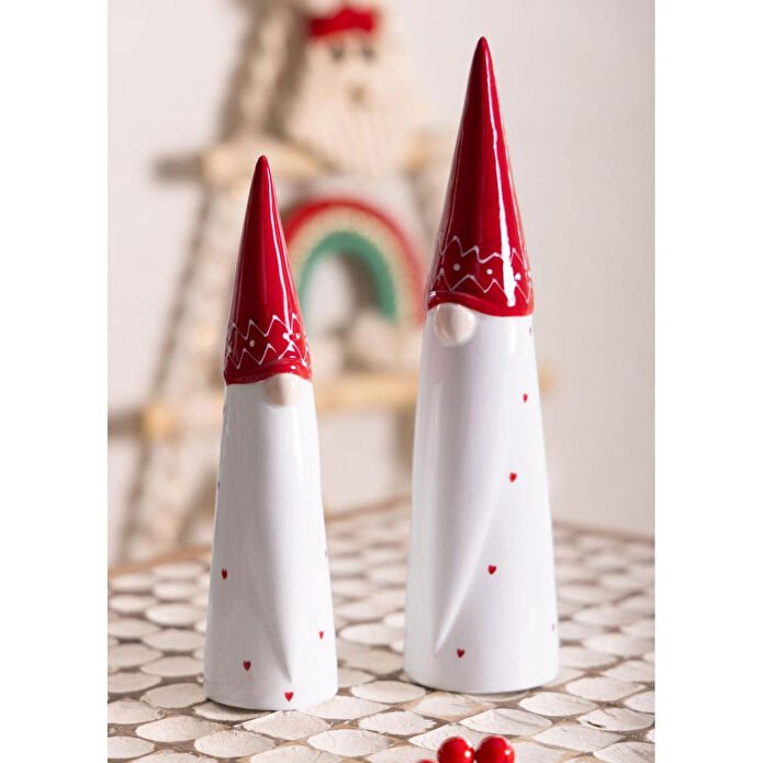 The Mia Dekoratif Yılbaşı Süsü Şanş Cücesi 7x7x26 Cm