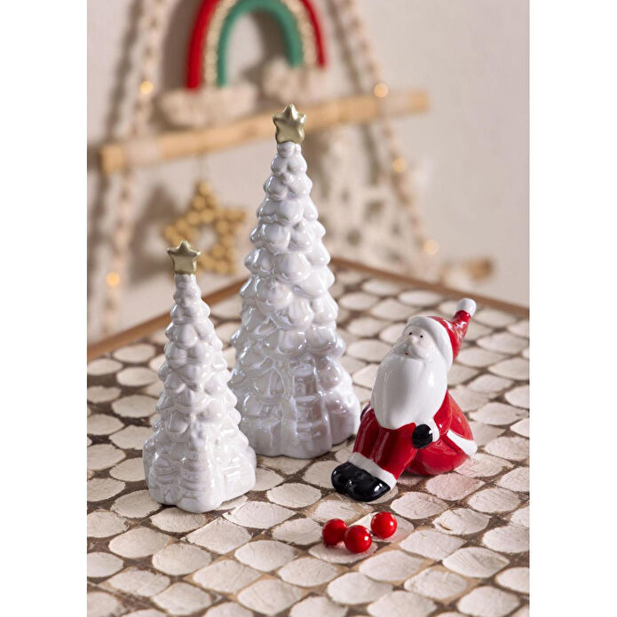 The Mia Dekoratif Yılbaşı Ağacı 7x6x15 Cm