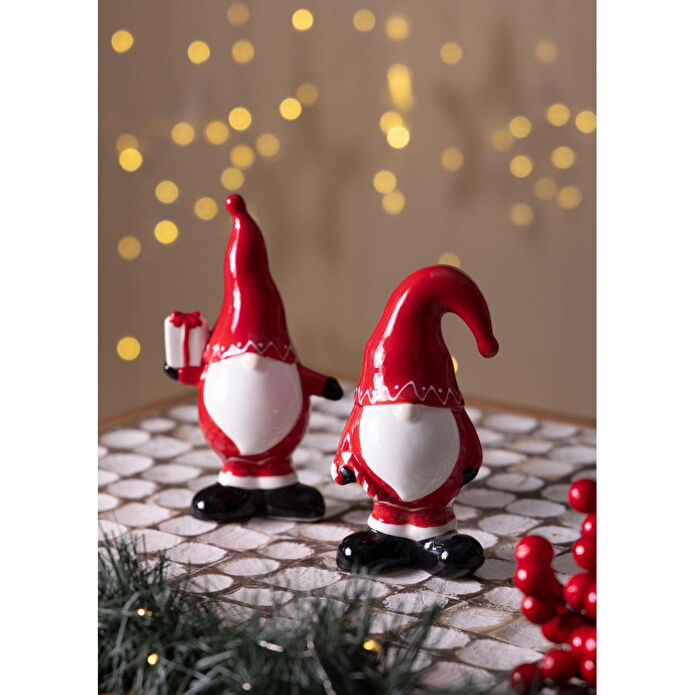 The Mia Dekoratif Yılbaşı Süsü Şans Cücesi 9x6x15 Cm