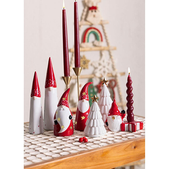 The Mia Dekoratif Yılbaşı Süsü Şanş Cücesi 4x4x15 Cm