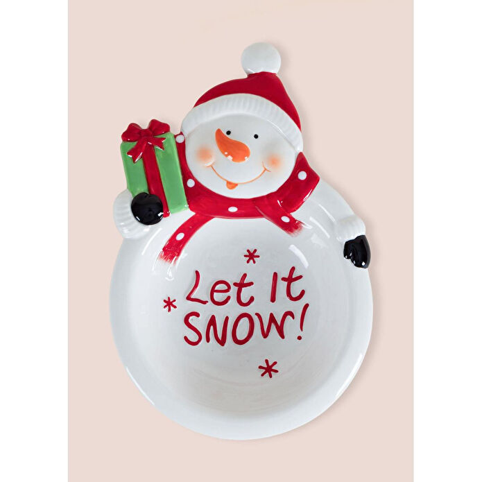 The Mia Yılbaşı Servis Tabağı 27x17x6 Cm