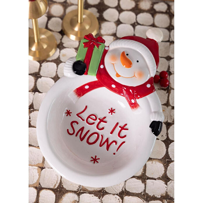 The Mia Yılbaşı Servis Tabağı 27x17x6 Cm