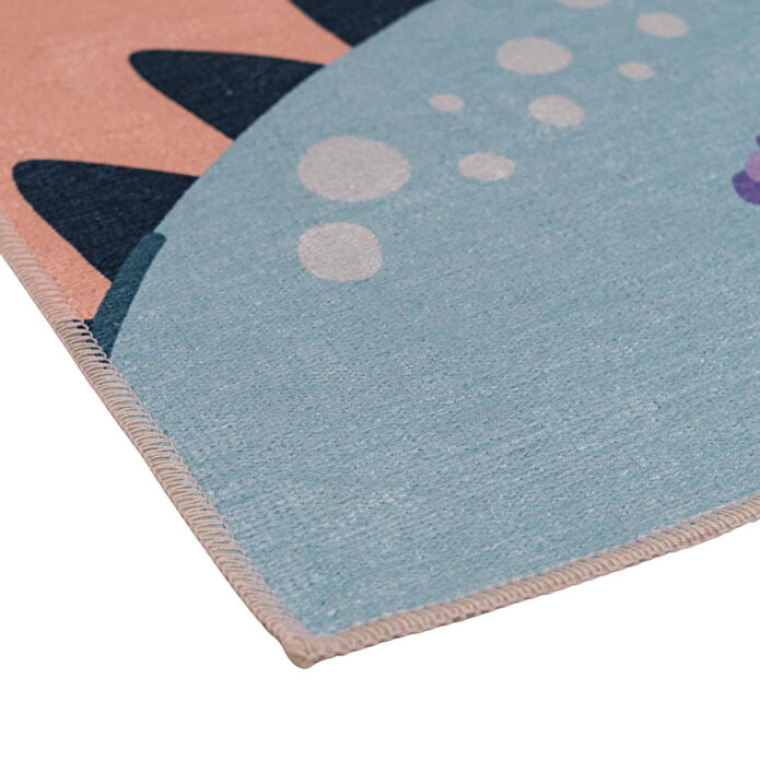 Itsy Bitsy Kids Dinotopia Çok Renkli Yıkanabilir Çocuk Halısı 120x160cm