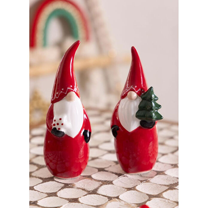 The Mia Dekoratif Yılbaşı Süsü Şans Cücesi 6x6x14 Cm