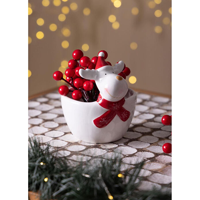 The Mia Yılbaşı Kasesi Çerezlik 13x11x13 Cm