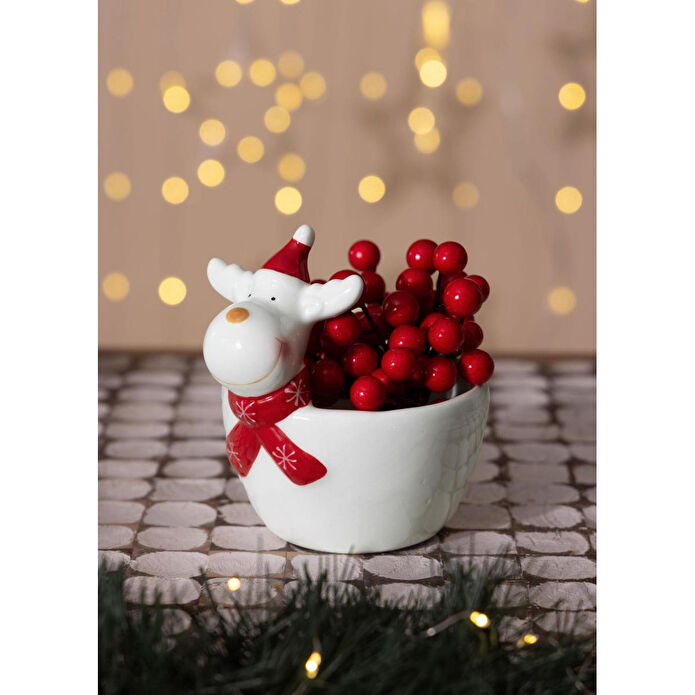 The Mia Yılbaşı Kasesi Çerezlik 13x11x13 Cm