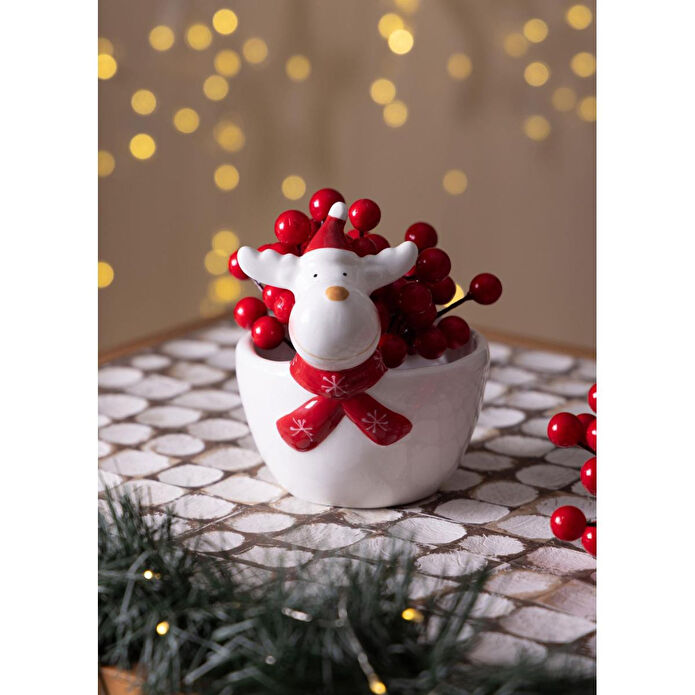 The Mia Yılbaşı Kasesi Çerezlik 13x11x13 Cm