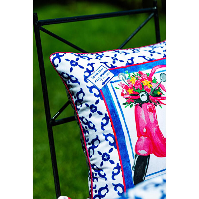 Maxxdeco 43x43 Cm Biyeli Kırlent Kılıfı