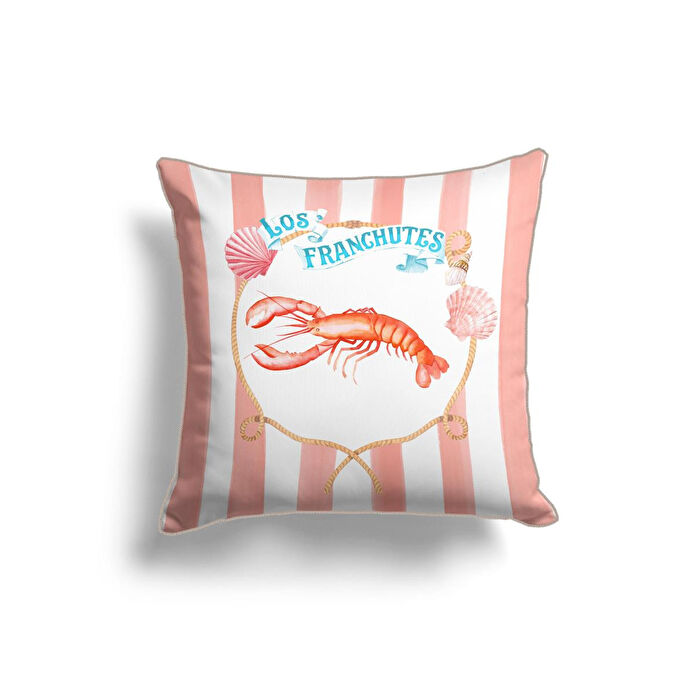 Maxxdeco 43x43 Cm Halat Biyeli Kırlent Kılıfı