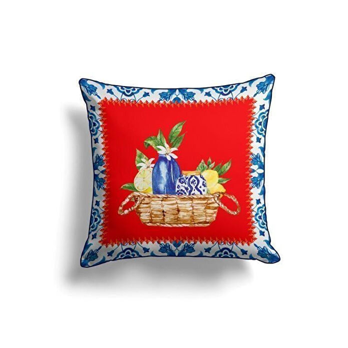 Maxxdeco 43x43 Cm Biyeli Kırlent Kılıfı