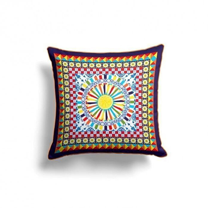 Maxxdeco 43x43 Cm Biyeli Kırlent Kılıfı