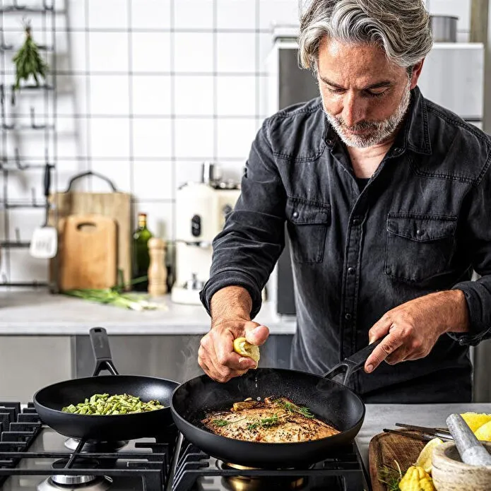 Kitchenaid Classic Alu Seramik Kaplama Kızartma Tavası 30 Cm