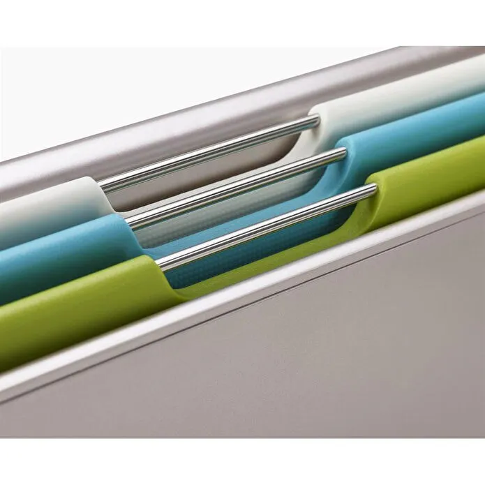 Joseph Joseph Folio Slim 3 Parçalı Raf Altı Doğrama Tahtası Seti