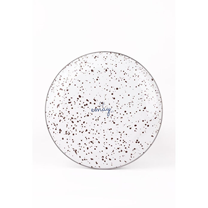 Emaylab Speckles Sunum Tabağı Dekoratif Tabak 26cm