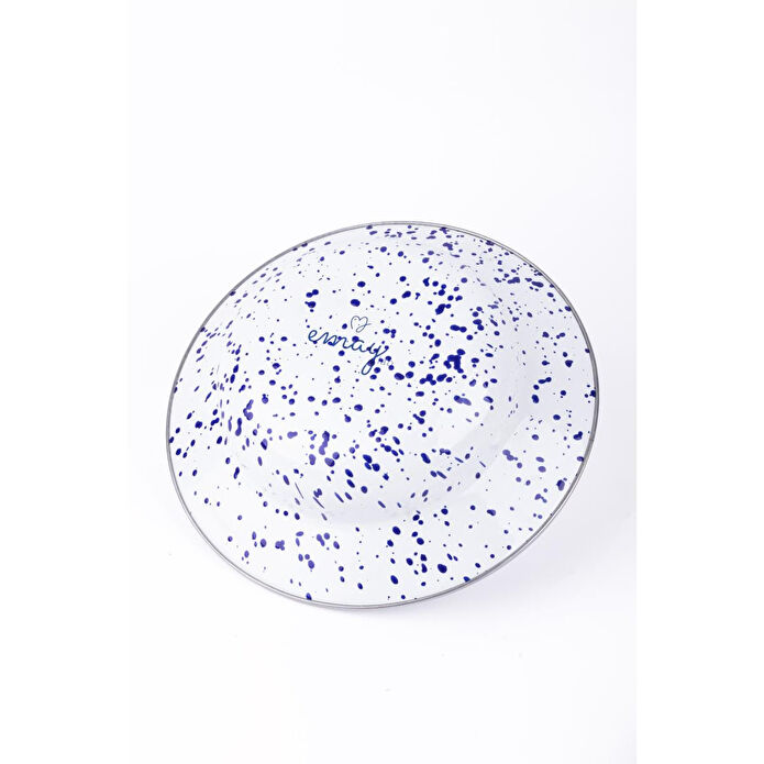 Emaylab Speckles Çukur Makarna Ve Salata Tabağı 24cm