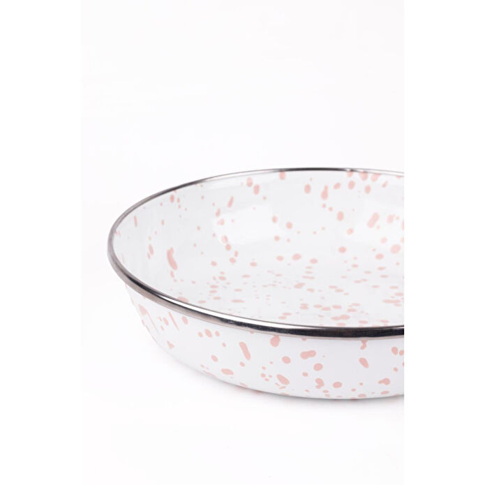 Emaylab Speckles Bowl Tabağı - Bowl Kase - Salata Kasesi - Sunum Kasesi 21cm