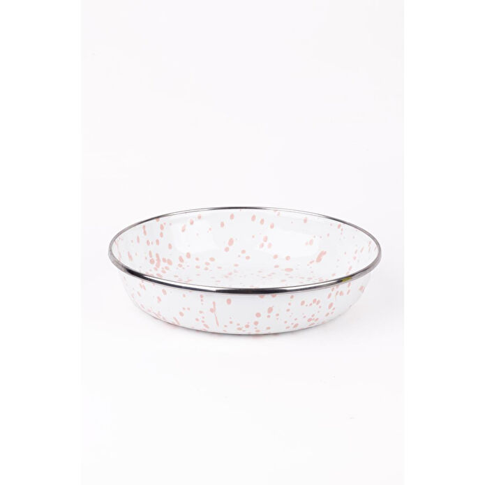 Emaylab Speckles Bowl Tabağı - Bowl Kase - Salata Kasesi - Sunum Kasesi 21cm