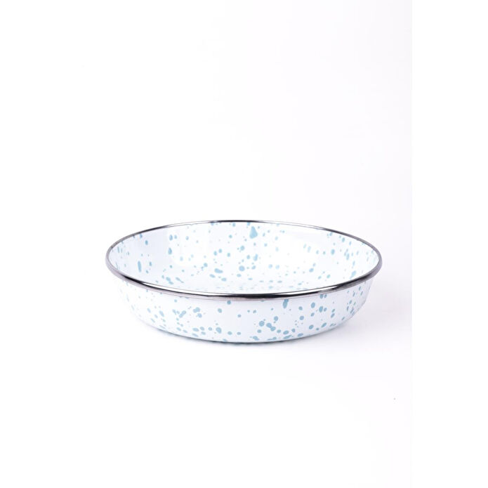 Emaylab Speckles Bowl Tabağı - Bowl Kase - Salata Kasesi - Sunum Kasesi 21cm