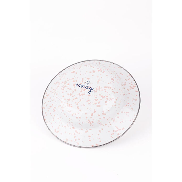 Emaylab Speckles Çukur Makarna Ve Salata Tabağı 24cm