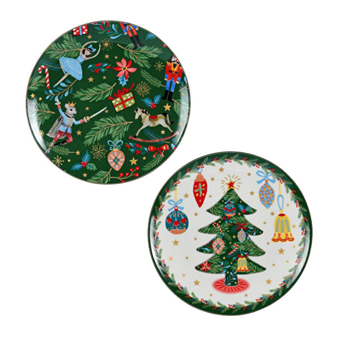 Lucky Art Jollina Bone 20cm 2 Li Tabak Seti