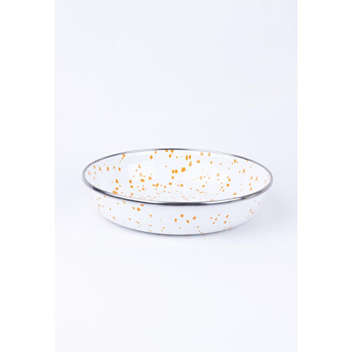 Emaylab Speckles Bowl Tabağı - Bowl Kase - Salata Kasesi - Sunum Kasesi 21cm