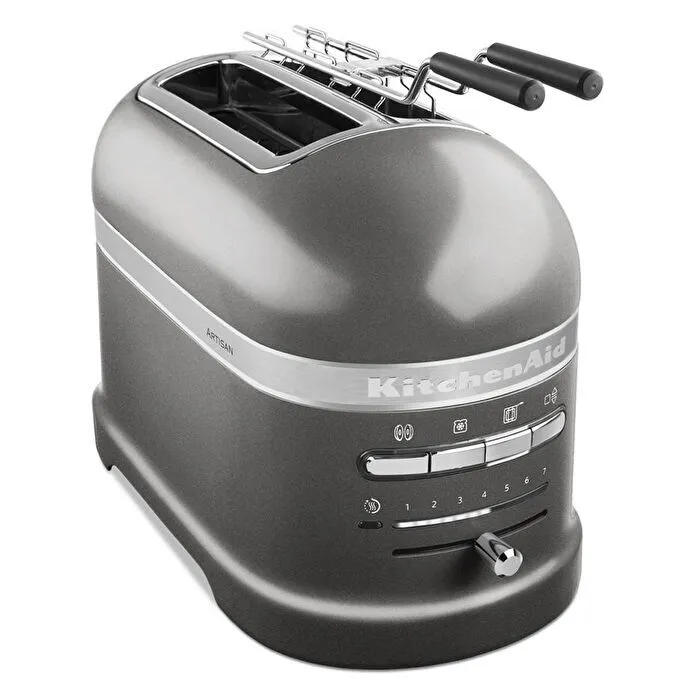 Kitchenaid Artisan 2 Dilim Ekmek Kızartma Makinesi - 5kmt2204 Medallion Silver