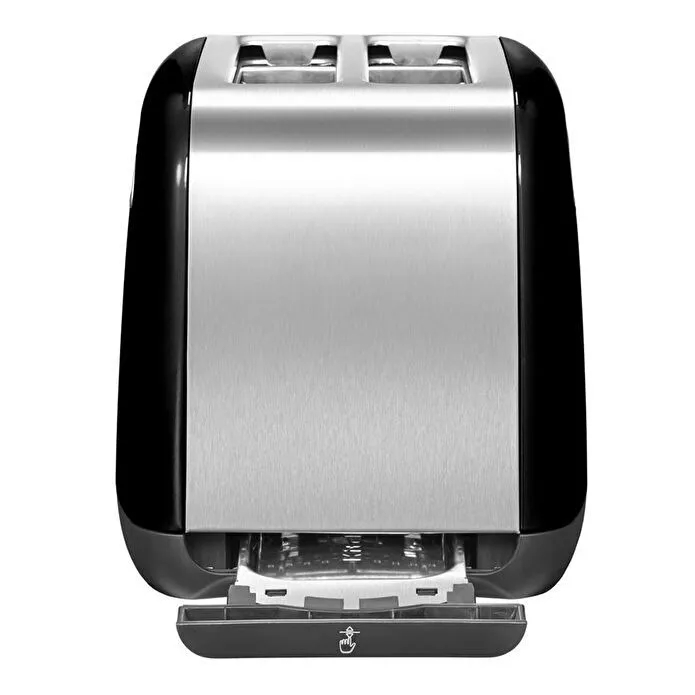 Kitchenaid 2 Dilim Ekmek Kızartma Makinesi - 5kmt221 Onyx Black