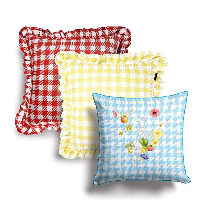 Maxxdeco 43x43 Cm Firfirli Kirlent Kilifi 12477