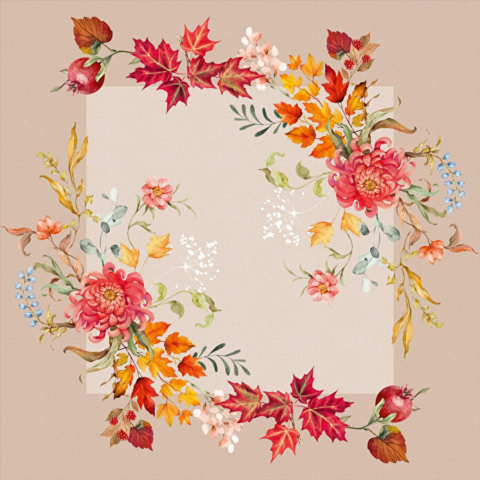 Maxxdeco 140x140 Cm Masa Örtüsü-12339