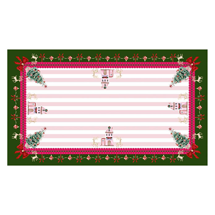 Maxxdeco 140x240 Cm Masa Örtüsü-pink