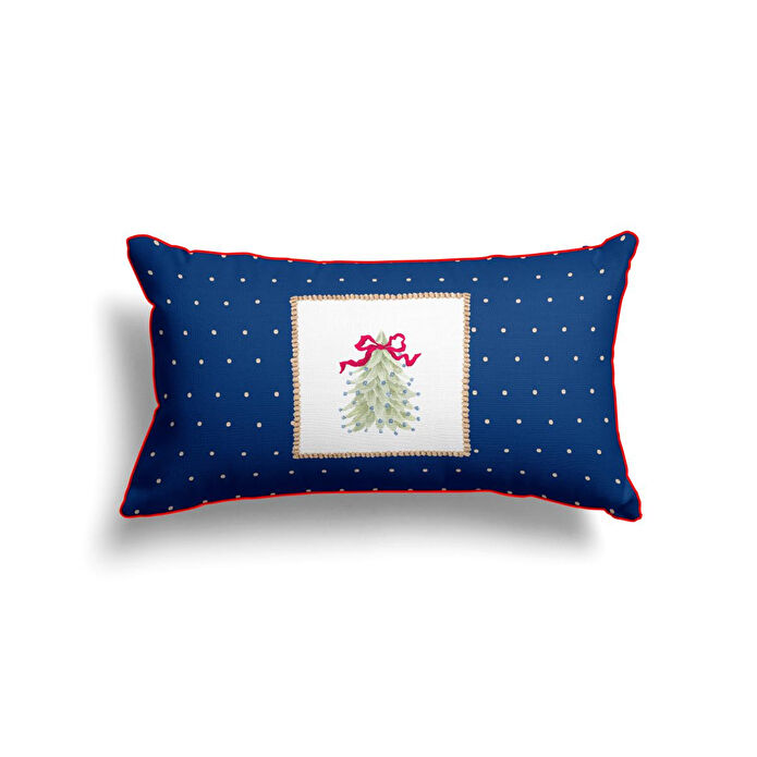 Maxxdeco 30x50 Cm Biyeli Kırlent Kılıfı-royal 12594