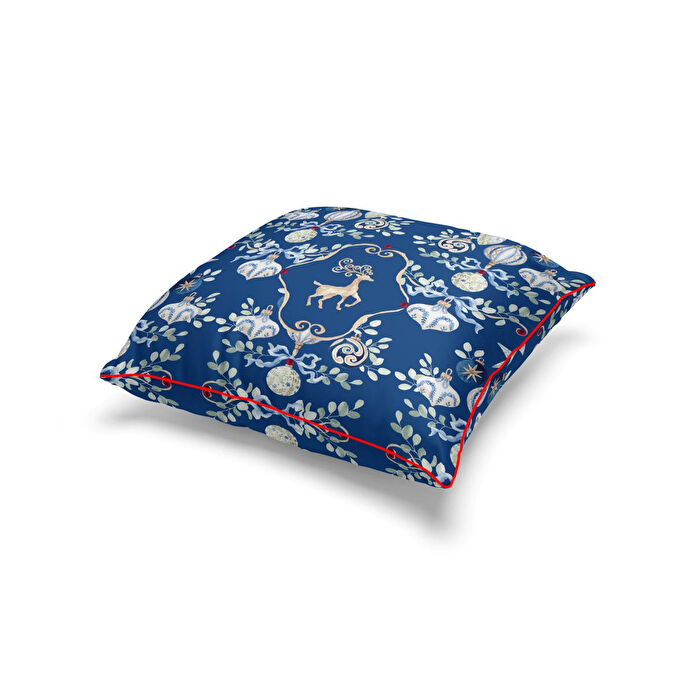 Maxxdeco 43x43 Cm Biyeli Kırlent Kılıfı-royal 12593