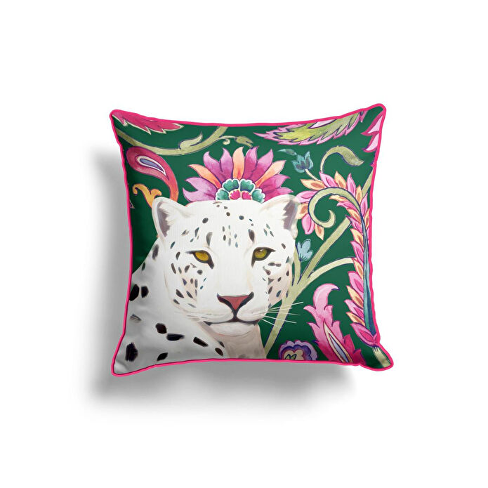 Maxxdeco 43x43 Cm Biyeli Kadife Kırlent Kılıfı- 12436