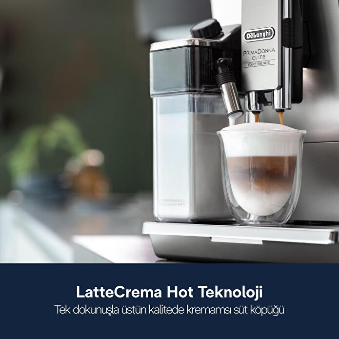 Delonghi Primadonna Elite Çekirdekten Fincana Kahve Makinesi Ecam 650.85.ms