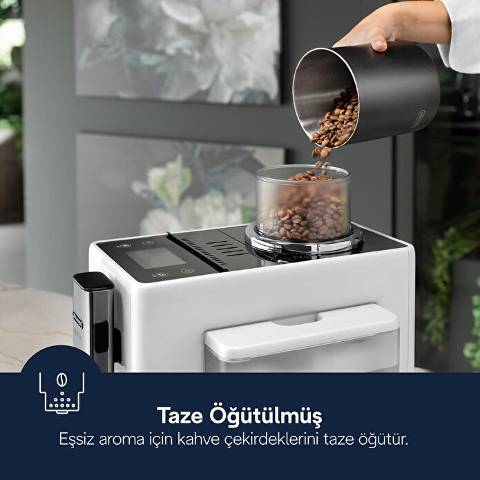 Delonghi Rivelia Exam440.55.w Tam Otomatik Kahve Makinesi