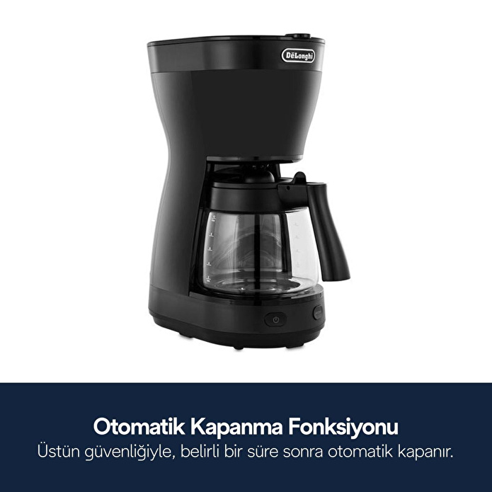 Delonghi Icm16210.bk Filtre Kahve Mak.