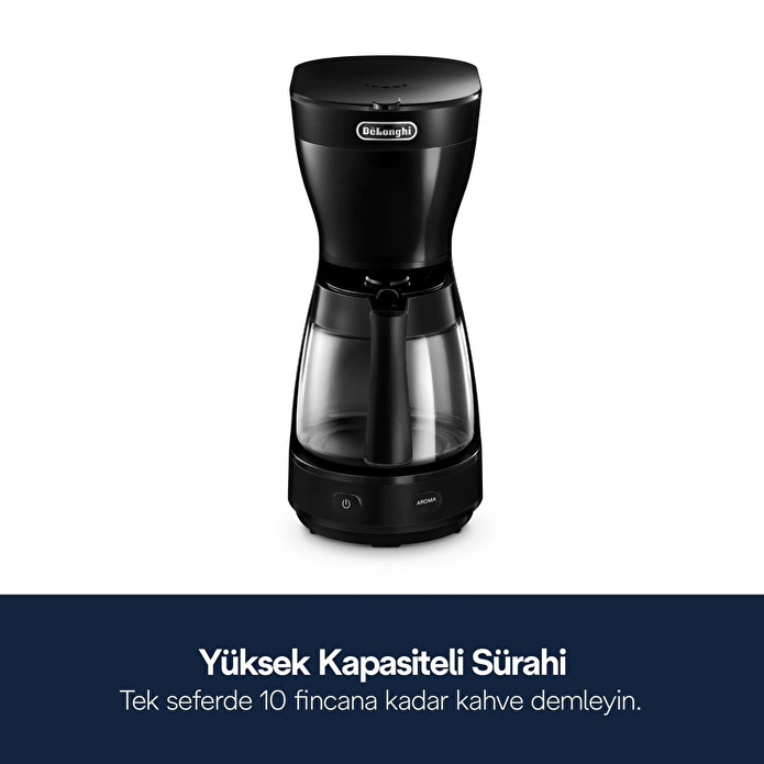 Delonghi Icm16210.bk Filtre Kahve Mak.