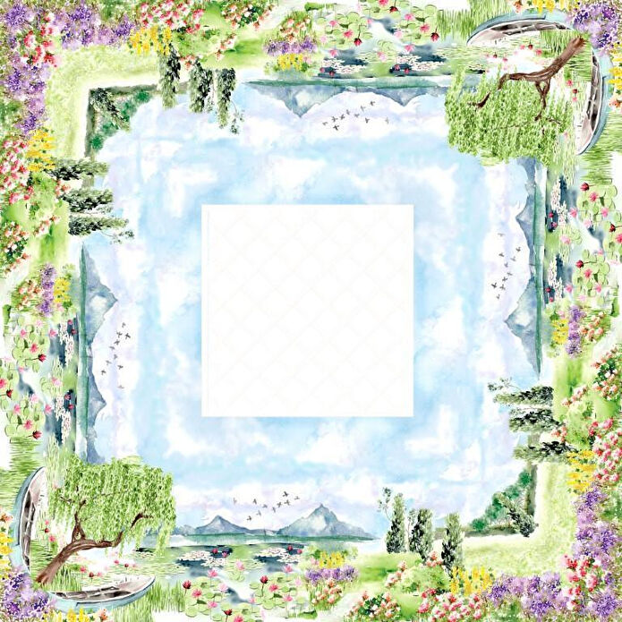 Maxxdeco 140x140 Cm Masa Örtüsü-12013