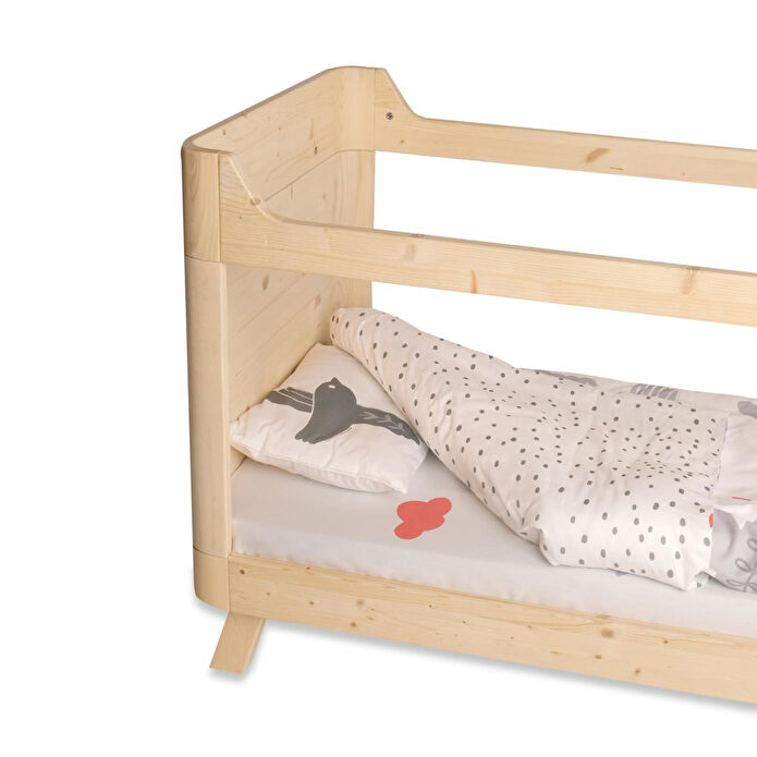 Itsy Bitsy Kids Bird Of Life Bebek Nevresim Seti, Gri, 100x150cm