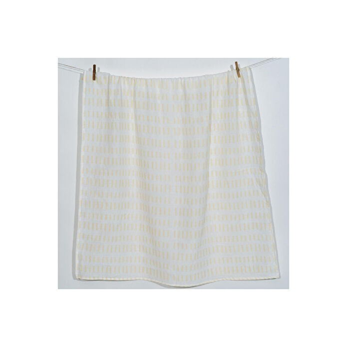 Itsy Bitsy Kids Amulet Lemon Lines , Müslin Bebek Örtüsü , 100x100 Cm