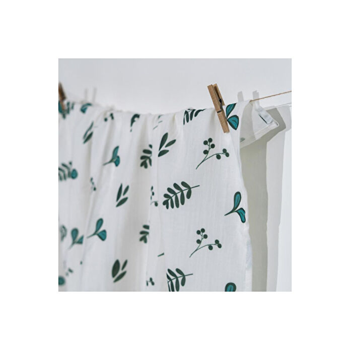 Itsy Bitsy Kids Petit Fleur Garden , Müslin Bebek Örtüsü , 100x100 Cm