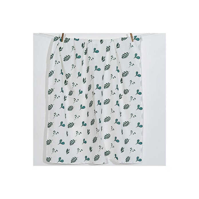 Itsy Bitsy Kids Petit Fleur Garden , Müslin Bebek Örtüsü , 100x100 Cm