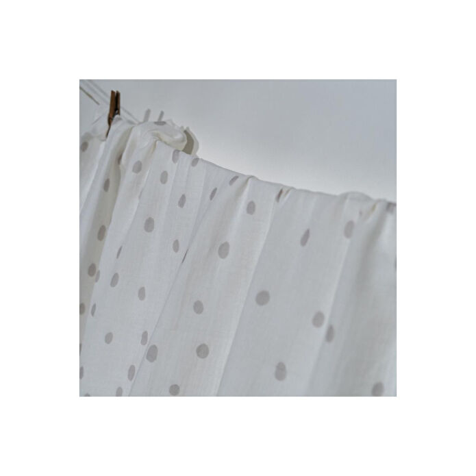 Itsy Bitsy Kids Bird Of Life Gri Dots , Müslin Bebek Örtüsü , 100x100 Cm