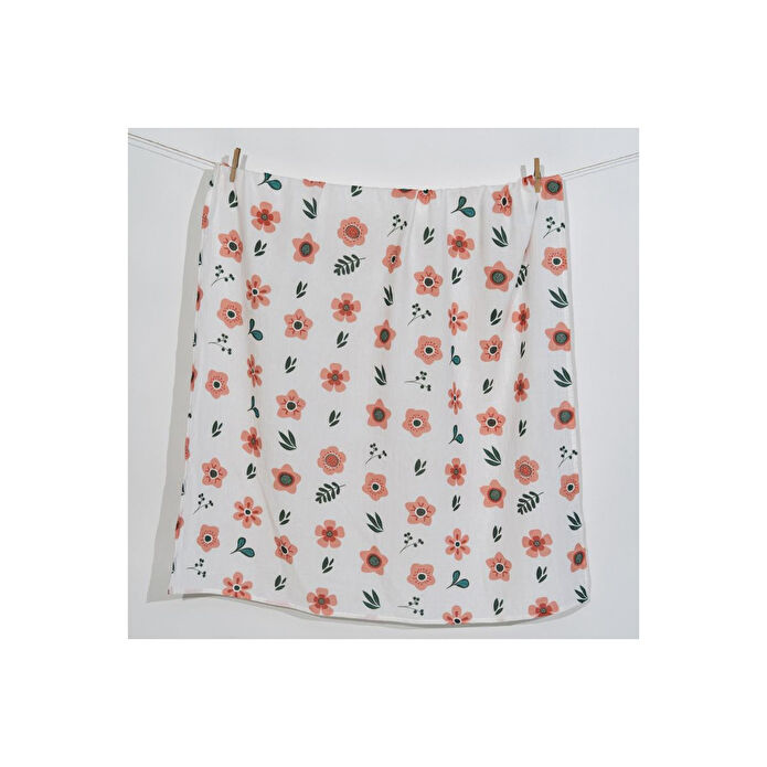 Itsy Bitsy Kids Petit Fleur, Müslin Bebek Örtüsü , 100x100 Cm