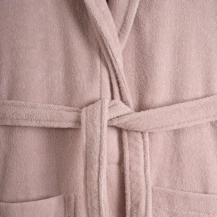 Penelope %100 Pamuk Bornoz L Pudra - Noa Serisi