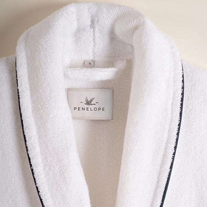 Penelope %100 Pamuk Bornoz Xl Lacivert - Liana Serisi