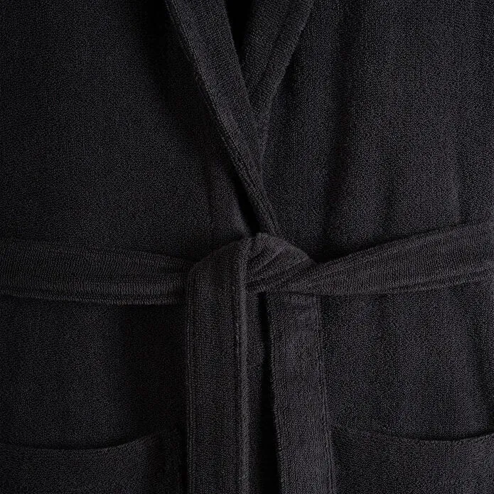 Penelope %100 Pamuk Bornoz L Antrasit - Noa Serisi